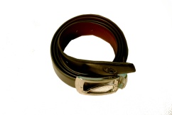 MOSPL Men's Genuine Leather Belt (Black)